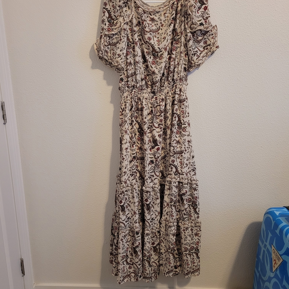 Max Studio Floral Print Maxi Dress #227 - Picture 6 of 6